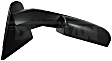 955-2442 Passenger Side Mirror, Power Adjust, Heated, Power Folding, Black, No Signal Light, No Memory, With Puddle Light, No Auto-Dimming, No Blind Spot Feature