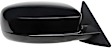 955-2452 Passenger Side Mirror, Power Adjust, Heated, Power Folding, Black, No Signal Light, No Memory, No Puddle Light, No Auto-Dim, No Blind Spot Feature