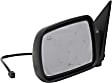 955-246 Driver Side Mirror, Power Adjust, Heated, Non-Folding, Black, No Signal Light, No Memory, No Puddle Light, No Auto-Dim, No Blind Spot Feature