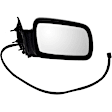955-247 Passenger Side Mirror, Power Adjust, Heated, Non-Folding, Black, No Signal Light, No Memory, No Puddle Light, No Auto-Dim, No Blind Spot Feature