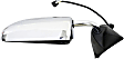 955-248 Driver Side Mirror, Power Adjust, Non-Heated, Power Folding, Chrome, No Signal Light, No Memory, No Puddle Light, No Auto-Dim, No Blind Spot Feature