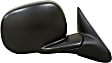 955-256 Passenger Side Mirror, Manual Adjust, Non-Heated, Non-Folding, Black, No Signal Light, No Memory, No Puddle Light, No Auto-Dim, No Blind Spot Feature