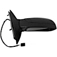 955-262 Passenger Side Mirror, Power Adjust, Non-Heated, Manual Folding, Black, No Signal Light, No Memory, No Puddle Light, No Auto-Dim, No Blind Spot Feature