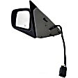 955-263 Driver Side Mirror, Power Adjust, Heated, Manual Folding, Black, No Signal Light, No Memory, No Puddle Light, No Auto-Dim, No Blind Spot Feature