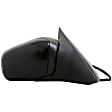 955-264 Passenger Side Mirror, Power Adjust, Heated, Manual Folding, Black, No Signal Light, No Memory, No Puddle Light, No Auto-Dim, No Blind Spot Feature