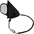 2002 Ford F-150 - Driver Side Mirror,  Except Turn Signal, Power Adjust, Non-Heated, Black, Manual Folding, No Signal Light, No Blind Spot Feature, No Memory, No Puddle Light, No Auto-Dim, Standard Cab Pickup