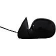 2002 Ford F-150 - Driver Side Mirror,  Except Turn Signal, Power Adjust, Non-Heated, Black, Manual Folding, No Signal Light, No Blind Spot Feature, No Memory, No Puddle Light, No Auto-Dim, Standard Cab Pickup