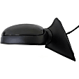 2002 Ford F-150 - Driver Side Mirror,  Except Turn Signal, Power Adjust, Non-Heated, Black, Manual Folding, No Signal Light, No Blind Spot Feature, No Memory, No Puddle Light, No Auto-Dim, Standard Cab Pickup