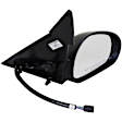 955-286 Passenger Side Mirror, Power Adjust, Non-Heated, Non-Folding, Black, No Signal Light, No Memory, No Puddle Light, No Auto-Dim, No Blind Spot Feature