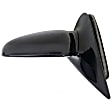 1995 Chevrolet Cavalier - Driver Side Mirror,  With Remote Control, Manual Adjust, Non-Heated, Black, Non-Folding, No Signal Light, No Blind Spot Feature, No Memory, No Puddle Light, No Auto-Dim, Sedan
