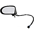 955-315 Driver Side Mirror, Power Adjust, Non-Heated, Non-Folding, Black, No Signal Light, No Memory, No Puddle Light, No Auto-Dim, No Blind Spot Feature