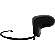 955-315 Driver Side Mirror, Power Adjust, Non-Heated, Non-Folding, Black, No Signal Light, No Memory, No Puddle Light, No Auto-Dim, No Blind Spot Feature