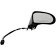 955-318 Passenger Side Mirror, Power Adjust, Non-Heated, Non-Folding, Black, No Signal Light, No Memory, No Puddle Light, No Auto-Dim, No Blind Spot Feature