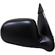 955-325 Passenger Side Mirror, Power Adjust, Non-Heated, Manual Folding, Black, No Signal Light, No Memory, No Puddle Light, No Auto-Dim, No Blind Spot Feature