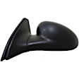 955-353 Driver Side Mirror, Power Adjust, Non-Heated, Manual Folding, Black, No Signal Light, No Memory, No Puddle Light, No Auto-Dim, No Blind Spot Feature