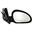 955-354 Passenger Side Mirror, Power Adjust, Non-Heated, Manual Folding, Black, No Signal Light, No Memory, No Puddle Light, No Auto-Dim, No Blind Spot Feature