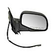 2001 Ford Ranger - Passenger Side Mirror, Power Adjust, Non-Heated, Black, Manual Folding, No Signal Light, No Blind Spot Feature, No Memory, No Puddle Light, No Auto-Dim