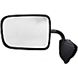 955-373 Driver Side Mirror, Manual Adjust, Non-Heated, Manual Folding, Black, No Signal Light, No Memory, No Puddle Light, No Auto-Dim, No Blind Spot Feature