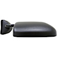 955-374 Passenger Side Mirror, Manual Adjust, Non-Heated, Manual Folding, Black, No Signal Light, No Memory, No Puddle Light, No Auto-Dim, No Blind Spot Feature