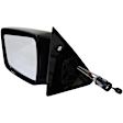 955-377 Driver Side Mirror, Manual Adjust, Non-Heated, Non-Folding, Black, No Signal Light, No Memory, No Puddle Light, No Auto-Dim, No Blind Spot Feature