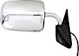 955-382 Passenger Side Mirror, Power Adjust, Non-Heated, Power Folding, Black, No Signal Light, Without Memory Recall, No Puddle Light, No Auto-Dimming, No Blind Spot Feature