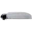 1989 Dodge Dakota - Passenger Side Mirror, Manual Adjust, Non-Heated, Chrome, Manual Folding, No Signal Light, No Blind Spot Feature, No Memory, No Puddle Light, No Auto-Dim
