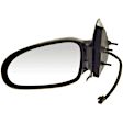 955-399 Driver Side Mirror, Power Adjust, Non-Heated, Non-Folding, Black, No Signal Light, No Memory, No Puddle Light, No Auto-Dim, No Blind Spot Feature