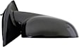 955-402 Passenger Side Mirror, Manual Adjust, Non-Heated, Non-Folding, Black, No Signal Light, No Memory, No Puddle Light, No Auto-Dim, No Blind Spot Feature