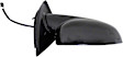 955-405 Passenger Side Mirror, Power Adjust, Non-Heated, Non-Folding, Black, No Signal Light, No Memory, No Puddle Light, No Auto-Dim, No Blind Spot Feature