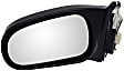955-422 Driver Side Mirror, Power Adjust, Non-Heated, Non-Folding, Black, No Signal Light, No Memory, No Puddle Light, No Auto-Dim, No Blind Spot Feature