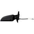 955-426 Sedan Driver Side Mirror, Power Adjust, Non-Heated, Manual Folding, Black, No Signal Light, No Memory, No Puddle Light, No Auto-Dim, No Blind Spot Feature