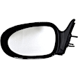 955-435 Driver Side Mirror, Power Adjust, Non-Heated, Non-Folding, Black, No Signal Light, No Memory, No Puddle Light, No Auto-Dim, No Blind Spot Feature