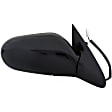 955-438 Passenger Side Mirror, Power Adjust, Non-Heated, Manual Folding, Black, No Signal Light, No Memory, No Puddle Light, No Auto-Dim, No Blind Spot Feature