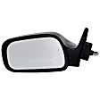 955-447 Driver Side Mirror, Power Adjust, Non-Heated, Non-Folding, Black, No Signal Light, No Memory, No Puddle Light, No Auto-Dim, No Blind Spot Feature