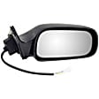 955-448 Passenger Side Mirror, Power Adjust, Non-Heated, Non-Folding, Black, No Signal Light, No Memory, No Puddle Light, No Auto-Dim, No Blind Spot Feature