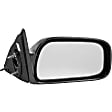 955-454 Passenger Side Mirror, Power Adjust, Non-Heated, Non-Folding, Black, No Signal Light, No Memory, No Puddle Light, No Auto-Dim, No Blind Spot Feature