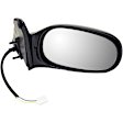 955-456 Passenger Side Mirror, Power Adjust, Non-Heated, Non-Folding, Black, No Signal Light, No Memory, No Puddle Light, No Auto-Dim, No Blind Spot Feature