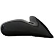 955-458 Passenger Side Mirror, Manual Adjust, Non-Heated, Non-Folding, Black, No Signal Light, No Memory, No Puddle Light, No Auto-Dim, No Blind Spot Feature