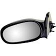 955-459 Driver Side Mirror, Manual Adjust, Non-Heated, Non-Folding, Black, No Signal Light, No Memory, No Puddle Light, No Auto-Dim, No Blind Spot Feature