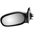 955-459 Driver Side Mirror, Manual Adjust, Non-Heated, Non-Folding, Black, No Signal Light, No Memory, No Puddle Light, No Auto-Dim, No Blind Spot Feature