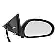 955-474 Passenger Side Mirror, Power Adjust, Non-Heated, Manual Folding, Black, No Signal Light, No Memory, No Puddle Light, No Auto-Dim, No Blind Spot Feature