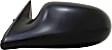 955-479 Driver Side Mirror, Manual Adjust, Non-Heated, Manual Folding, Black, No Signal Light, No Memory, No Auto-Dim