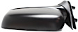 955-481 Driver Side Mirror, Manual Adjust, Non-Heated, Manual Folding, Black, No Signal Light, No Memory, No Puddle Light, No Auto-Dim, No Blind Spot Feature