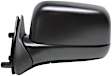 955-481 Driver Side Mirror, Manual Adjust, Non-Heated, Manual Folding, Black, No Signal Light, No Memory, No Puddle Light, No Auto-Dim, No Blind Spot Feature