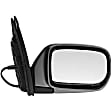 955-508 Passenger Side Mirror, Power Adjust, Non-Heated, Power Folding, Black, No Signal Light, No Memory, No Puddle Light, No Auto-Dim, No Blind Spot Feature