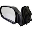 955-522 Driver Side Mirror, Manual Adjust, Non-Heated, Non-Folding, Black, No Signal Light, No Memory, No Puddle Light, No Auto-Dim, No Blind Spot Feature