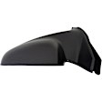 955-522 Driver Side Mirror, Manual Adjust, Non-Heated, Non-Folding, Black, No Signal Light, No Memory, No Puddle Light, No Auto-Dim, No Blind Spot Feature