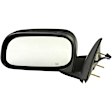 955-599 Driver Side Mirror, Power Adjust, Heated, Non-Folding, Black, No Signal Light, No Memory, No Puddle Light, No Auto-Dim, No Blind Spot Feature