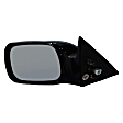 955-600 Driver Side Mirror, Power Adjust, Non-Heated, Power Folding, Black, No Signal Light, No Memory, No Puddle Light, No Auto-Dim, No Blind Spot Feature