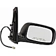 955-699 Passenger Side Mirror, Power Adjust, Heated, Power Folding, Black, No Signal Light, No Memory, No Puddle Light, No Auto-Dim, No Blind Spot Feature